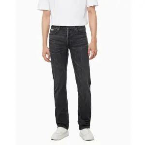 [Calvin Klein Jeans](강남점)남성 슬림 스트레이트핏 블랙 스트레치 데님(4RB905G)