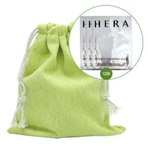 복주머니 파우치/(헤라 하이드로 카밍 마스크 23mlx12매 )잔골덴 연두M