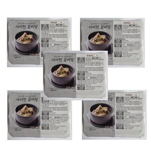 사미헌 갈비탕 진한국물, 1kg, 5개