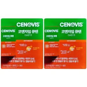 // 세노비스 코엔자임 큐텐 54g ( 600mg X 90캡슐 ) X 2병