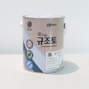 KCC페인트 숲으로 규조토 3.78L 백색 고기능성 결로방지 및 곰팡이방지 친환경 수성페인트