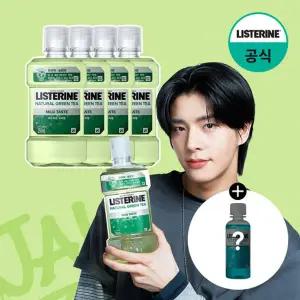 [리스테린][쿨민트100ml증정] 리스테린 내추럴 그린티 마일드 250ml x4