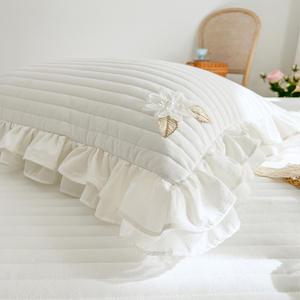 러빙랩 화이트 순면 베개커버 2개 1세트