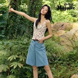 아뜰리에마졸리 [체험특가] 버뮤다 데님 쇼츠 1종