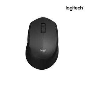 [국내정품] 로지텍코리아 M331 무소음 무선 마우스 블랙
