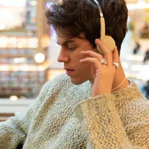 [리스닝룸 by ODE](강남점)몬도 프리스타일 그레이지 온이어 레트로 헤드폰 페더엘리아스