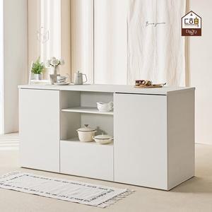 [다하미가구]피드 1600 아일랜드 양방향 홈바 주방수납장 식탁 테이블 조리대