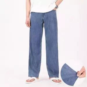 여름용 텐셀 기장선택 와이드 스판 데님팬츠