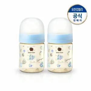 [그린핑거]베베그로우 PPSU 수국 젖병 트윈팩 160ml(노꼭지)