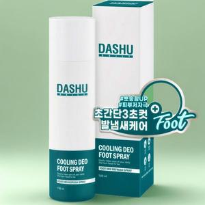 다슈 풋스프레이 쿨링 데오 풋스프레이 발냄새제거제 1개입 2개