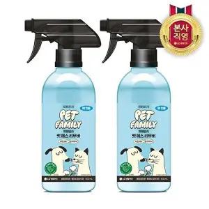 [LG생활건강]펫패밀리 펫 메스 리무버 400ml x 2개