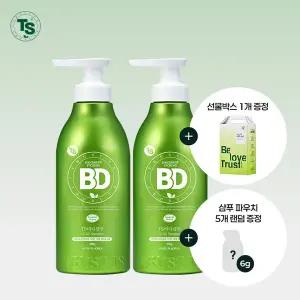 [TS 선물세트] 비디샴푸 500gx2개+선물박스1개+6g파우치x5개 램덤증정