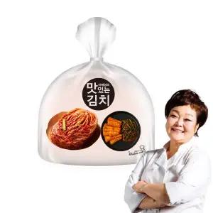 빅마마 이혜정의 맛있는 포기김치 3kg + 총각김치 2kg 총5kg 갓담은 김치 세트