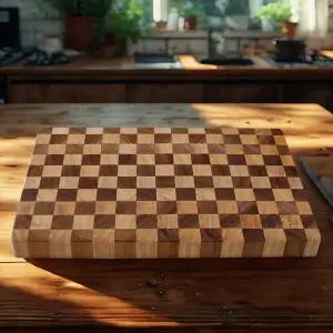 엔드그레인 도마 37cm 인도네이사 나무도마 주방용품