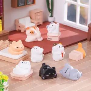 사고뭉치 고양이 피규어 9종세트