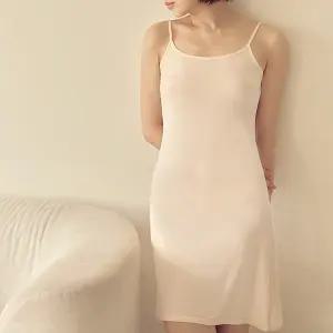 하늘인견 베이직 롱슬립 이너원피스