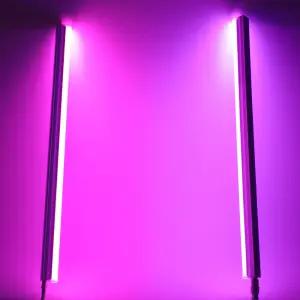 DS 칼라 LED T5 분홍색 보라색 300 600 900 1200 플리커프리 간접등 라인조명 게임방 PC방 플스방 카페 조명