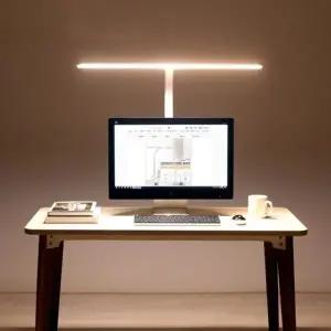 사무실스탠드 화이트색상 LED스탠드조명 와이드형 작업실조명