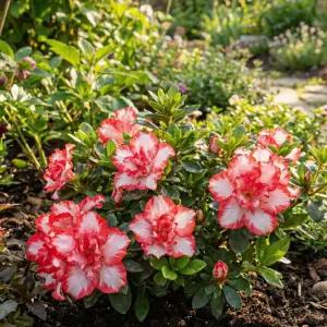 왜성철쭉 레오폴드 아잘레아 아젤리아 포트 묘목 봄꽃 관목 철쭉 나무 정원조경수 (목하원예조경)