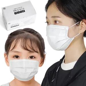 일회용 3중필터 마스크 아동용 성인용 비말 차단 덴탈/덴탈/마스크/1회용/어른/성인/필터