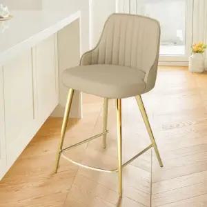 아트박스 가구느낌 시엘골드바체어 아일랜드식탁 홈바의자