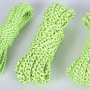 야광 캠핑 로프/끈/타프/밧줄/탄성/줄/안전/타프줄/텐트끈/탄성끈/구조활동/행잉/소품걸이/고정로프