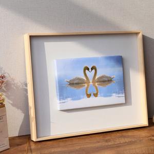 관액자 인테리어 액자 외부 블랙 1 A4 A2 캔버스 카페 그림 유화 커버