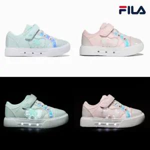 [롯데백화점]휠라 키즈 휠라키즈 꼬모 라이트 리본/3XM01854F