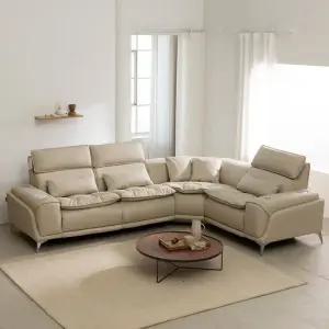 카펜터홈 돌체 독일오킨사모터 이지클린 가죽 리클라이너소파 4인용 소파 코너