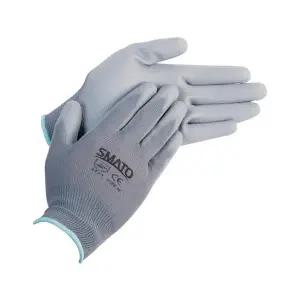 PU-PALM코팅장갑 smato 코팅장갑 PU-6721 회색S PU-6721 PU-PALM 10조
