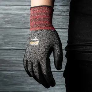 벡셀 친환경 라텍스 논슬립 안전장갑 10켤레 BLG101 M L 다용도 코팅 장갑 물류 포장