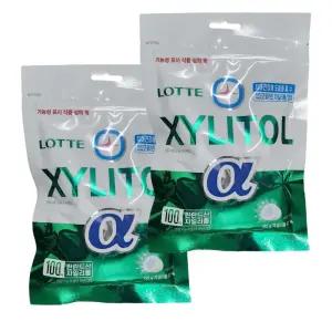 롯데 자일리톨 195g x 2