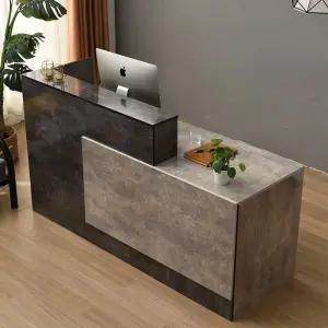 미용실카운터 테이블 안내데스크 업소용 화이트 식당