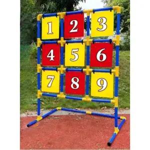 과녁 플라잉 디스크 원반던지기 게임 야외 놀이 세트