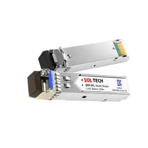솔텍 광모듈 미니 지빅 SFP SX 1Gbps LC타입 멀티모드 2코어 광케이블 광스위치허브 단자 광커넥터 포트