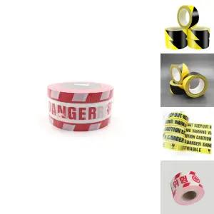 250m 안전제일 위험표시 안전띠/스티커/테이프/라인/출입/금지/안전/바닥/전기/위험/울타리/휀스/경고/띠
