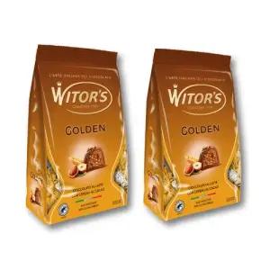 위토스 이탈리아 골든 헤이즐넛 크런치 초콜릿 125g x 2개