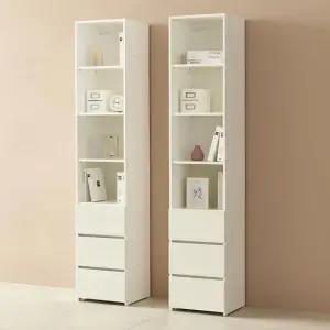 E0자재 RH2054 레아 6단 수납장400 서랍셋오픈형)