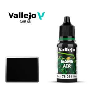 바예호 뉴게임에어 Black 76051 (51) 아크릴도료 18ml 도색 프라모델