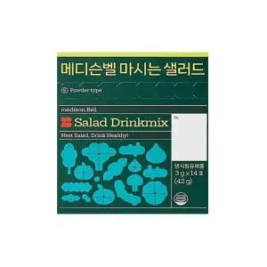 메디슨벨 14포 1박스 마시는샐러드 동결건조 식이섬유 하루야채 다이어트