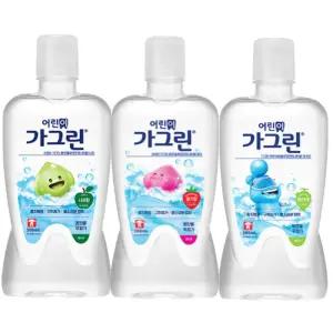 어린이가그린 아동가글 380mlx3개/사과/딸기/청포도맛