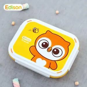 [룽스]이중 논 스텐 식판 가방 어린이식판 세트