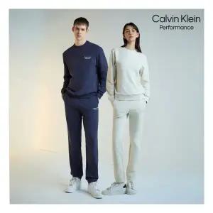 캘빈클라인퍼포먼스 캘빈클라인 퍼포먼스 스몰 로고 맨투맨 셋업 남녀 8컬러 택1