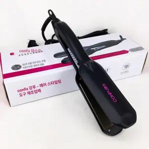 넓은판고데기 스트레이트 미용실 전문가용 대형 호환
