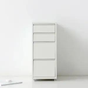 철제서랍장 케비넷서랍 4단 수납서랍 수납장 prd180558503