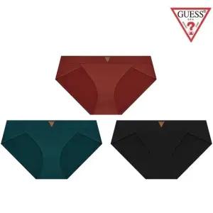 [롯데백화점]게스 [선물포장] 삼각라벨 딥브이 여성 봉제팬티 3종세트 GDWPT811