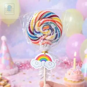 호야댁디자인 롤리팝 막대사탕 소 10개 어린이간식