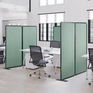 TL 템바보드 스마트스크린 소리먹는 파티션 기본형 책상 가림막 칸막이 플랜맥스 사무실 서재 병원 은행 학교