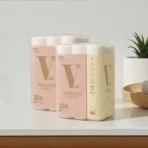 베라 4ZERO 무해력 +플러스 3겹 엠보싱 30M 30롤×2팩 휴지 화장지 두루마리