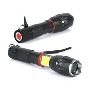 [DM] LED 줌 후레쉬 자석 부착 800루멘 휴대용 랜턴